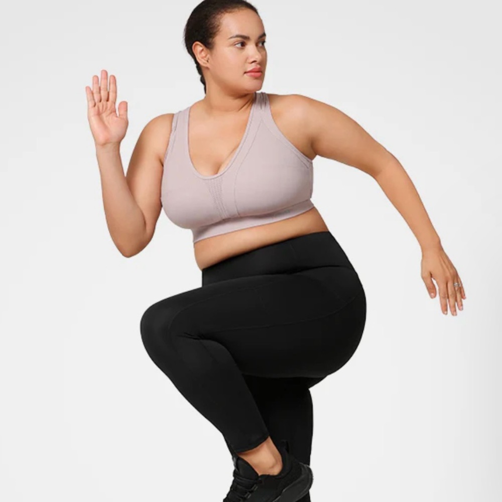 Yvette Women’s Power Cross Back Padded Running Bra